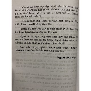 Sách - English Grammar In Use