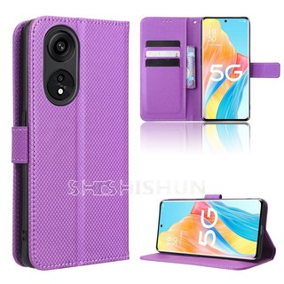 Bao Da Điện Thoại Nắp Lật Có Ngăn Đựng Thẻ Bảo Vệ Toàn Diện Cho OPPO Reno8 T 5G OPPO Reno 8T 8 T 5G