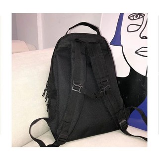 [ ORDER ] Balo ulzzang nam nữ full đen phản quang