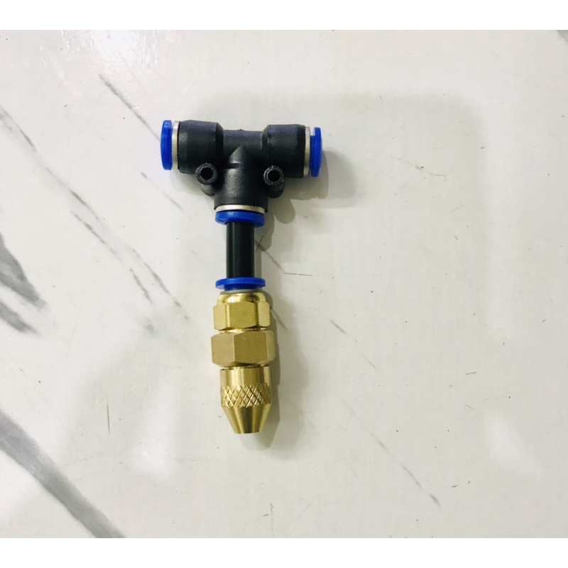 Béc phun sương dập bụi chống tắc điều chỉnh lưu lượng nước kèm T8mm