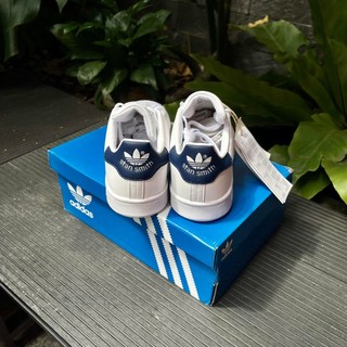 [Chính hãng] Giày Stan Smith màu trắng H68621 "Dark Blue"