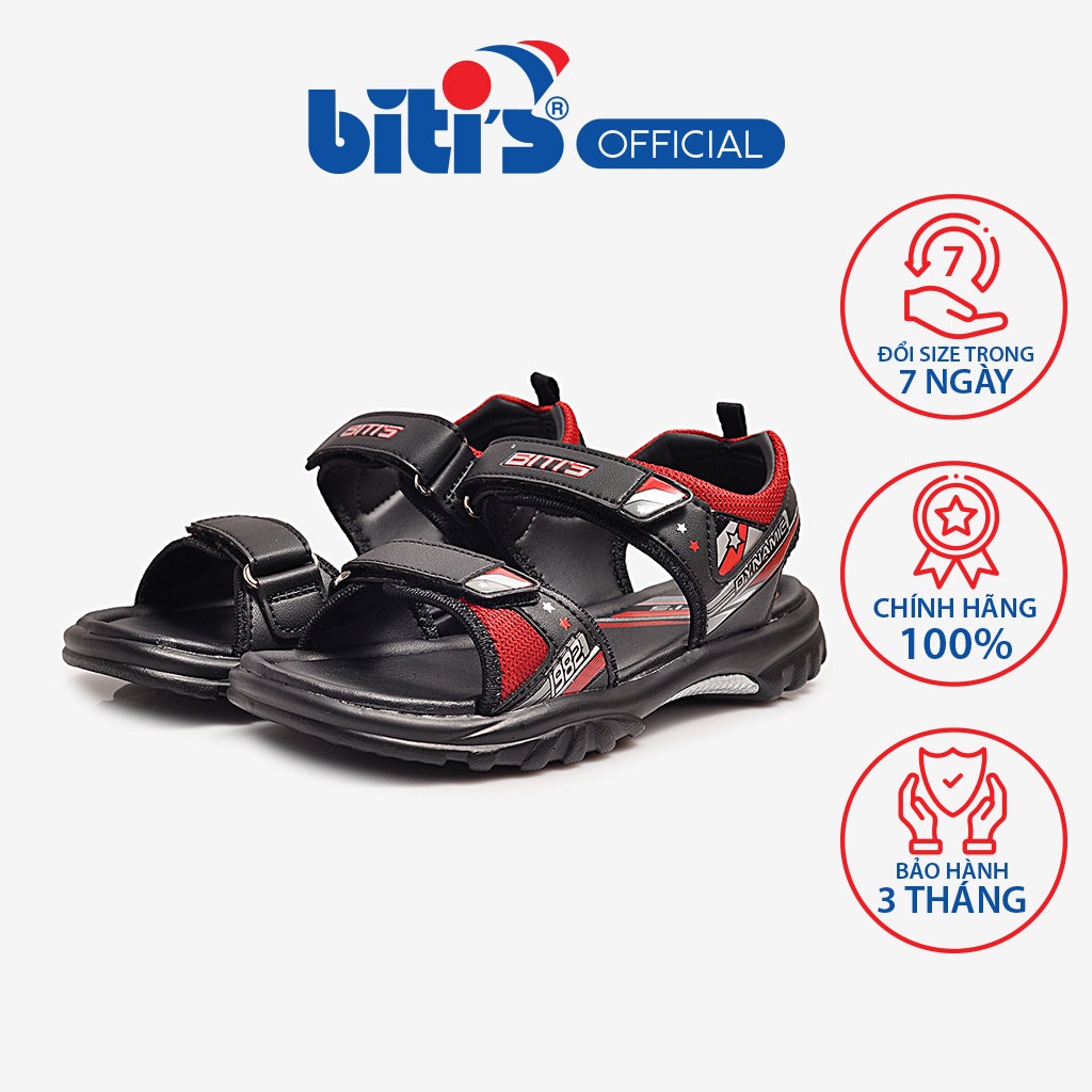 Sandal Biti s Si - PU Bé Trai DPB060400DOO Đỏ