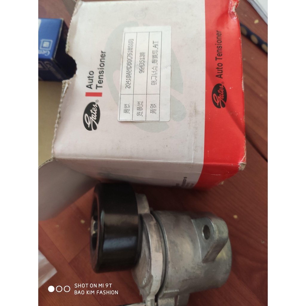 Tăng tổng Chevrolet Captiva C100 máy xăng, hàng chính hãng Gates (dùng chung NU 2.0, LA1.8, MAN 2.0, Legenza, Vivant)