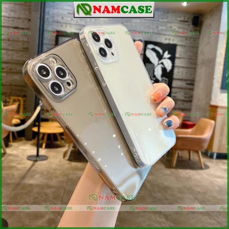 Ốp lưng gấu thỏ cute cạnh vuông chống sốc silicon trong suốt bvc cho iphone ip 6/6s/7/8/X/XS/11/12/13/14 Pro Plus Max