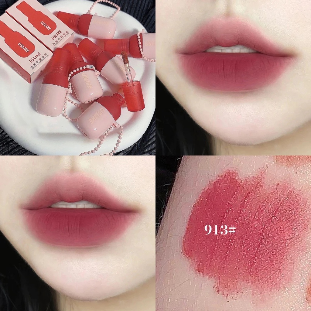 Son Môi Dưỡng Ẩm Chống Thấm Nước Và Mồ Hôi Thiết Kế Vỏ Hình Chai Nước Ngọt Ngào