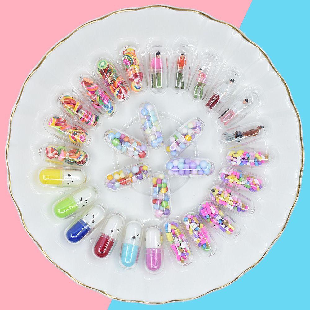 SKE8   Sticker, charm/center, jibbits hoạt hình  phụ kiện trang trí nail, điên thoại, đồ homemade xinh