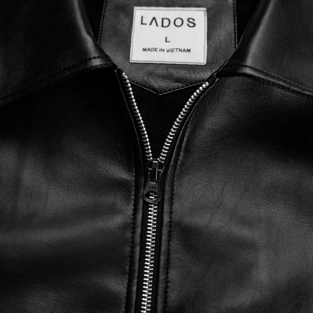 Áo khoác da cao cấp LADOS - 22070 kiểu dáng cực kỳ nam tính hot