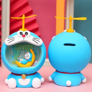 Đèn ngủ Doraemon phát sáng trang trí cho kệ bàn làm viêc, bàn học, siêu dễ thương PHUONG DECOR