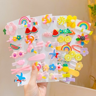 Set 14 Kẹp Tóc Dễ Thương Cho Bé Gái