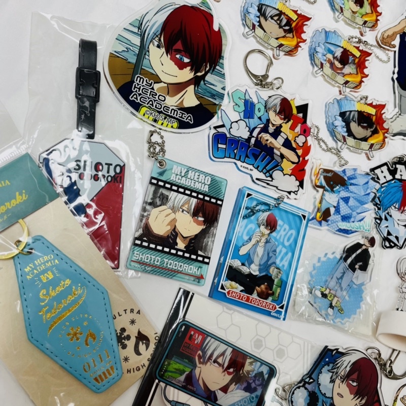 Bộ móc khoá Shoto Todoroki Học viện siêu anh hùng MHA