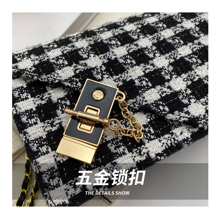 Túi Đeo JASMIN NOIR Chéo Vai Bằng Len Thời Trang Sành Điệu Cho Nữ