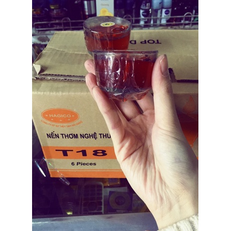 Set 2 Cốc Nến Thơm Đặt Bàn Thờ Loại Bé