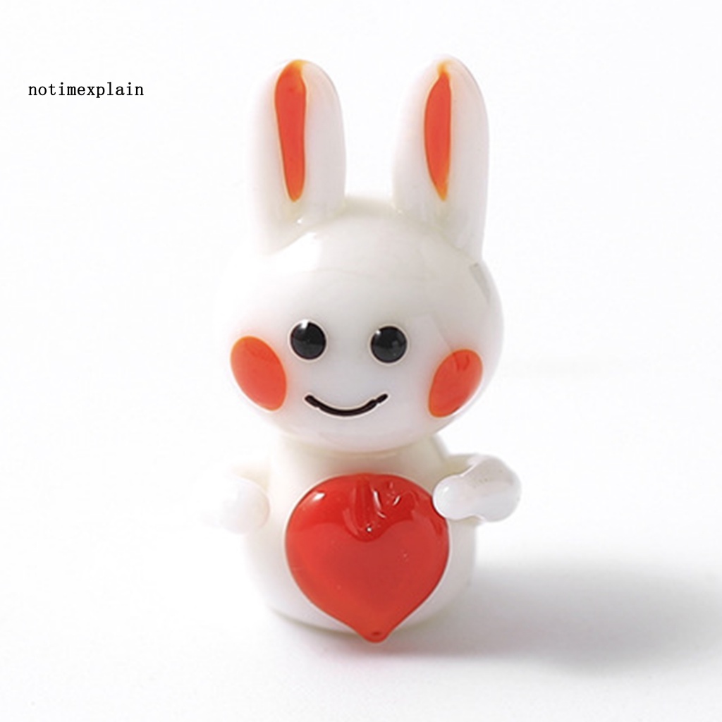 Nta Mô Hình Nhân Vật Động Vật Nhỏ Nhắn Bằng Thủy Tinh Dễ Thương Dùng Hàng Ngày