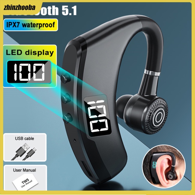 Tai Nghe Bluetooth Không Dây FS V9 Pro Có Đèn Led Và Mic