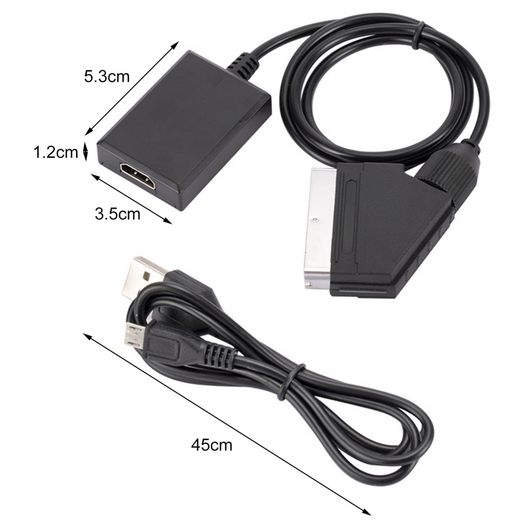 Cáp Chuyển Đổi HDMI Sang SCART Độ Phân Giải Cao Hình Hoa Hướng Dương
