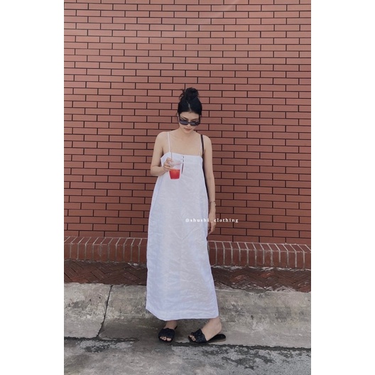 𝐌𝐢𝐥𝐥𝐚 𝐃𝐫𝐞𝐬𝐬 - Đầm Linen Tưng ( ảnh chính chủ )