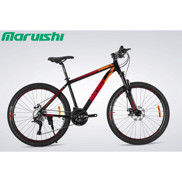 Xe đạp địa hình Nhật Maruishi ASO, khung hợp kim nhôm, màu sắc bắt mắt, bánh 26 inch