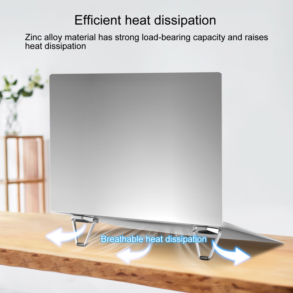 Set 2 Giá Đỡ Laptop Tản Nhiệt Có Thể Gấp Gọn Hình Hoa Hướng Dương