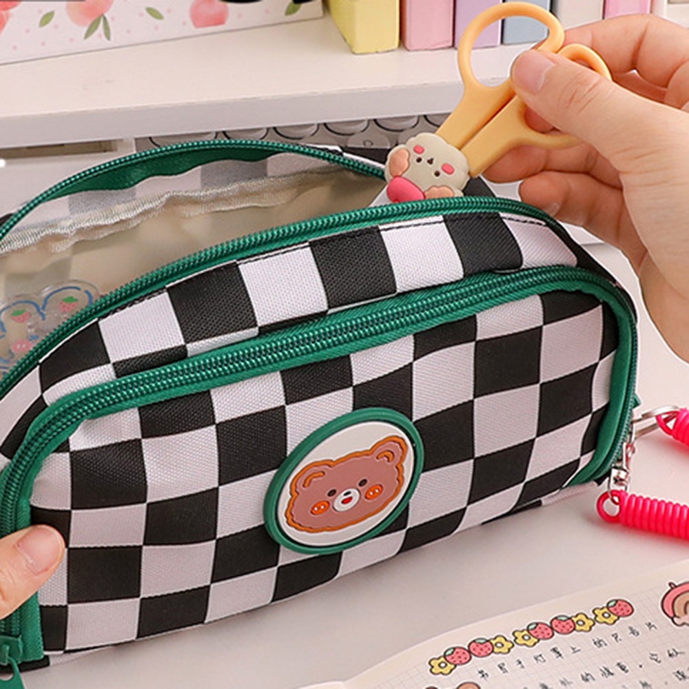 Túi Đựng Bút Hình Bàn Cờ Vua Kích Thước Lớn Dễ Thương Dùng Làm Quà Tặng Cho Học Sinh