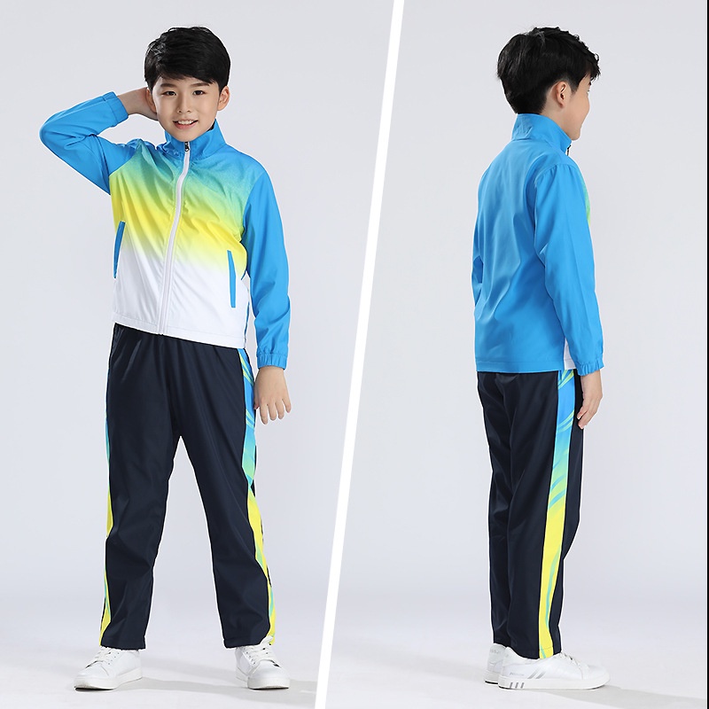 Bộ Đồ Thể Thao 2 Món Áo Khoác Tay Dài Phối Quần Dài Thời Trang Thu Đông Cho Nam Và Nữ