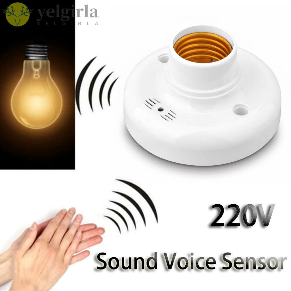 YELGIRL Chuôi Bóng Đèn Thông Minh Điều Khiển Bằng Giọng Nói AC220V E27
