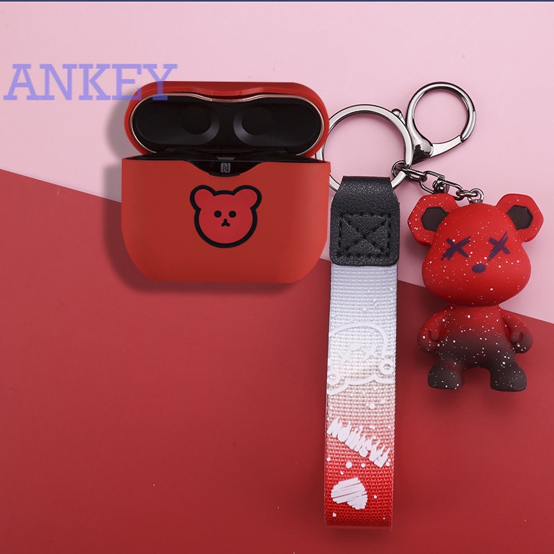 Sony WF-1000XM3 WF-1000XM4 Case Headset Silicone Wf1000xm3 Wireless Bluetooth Cover Cartoon Cute