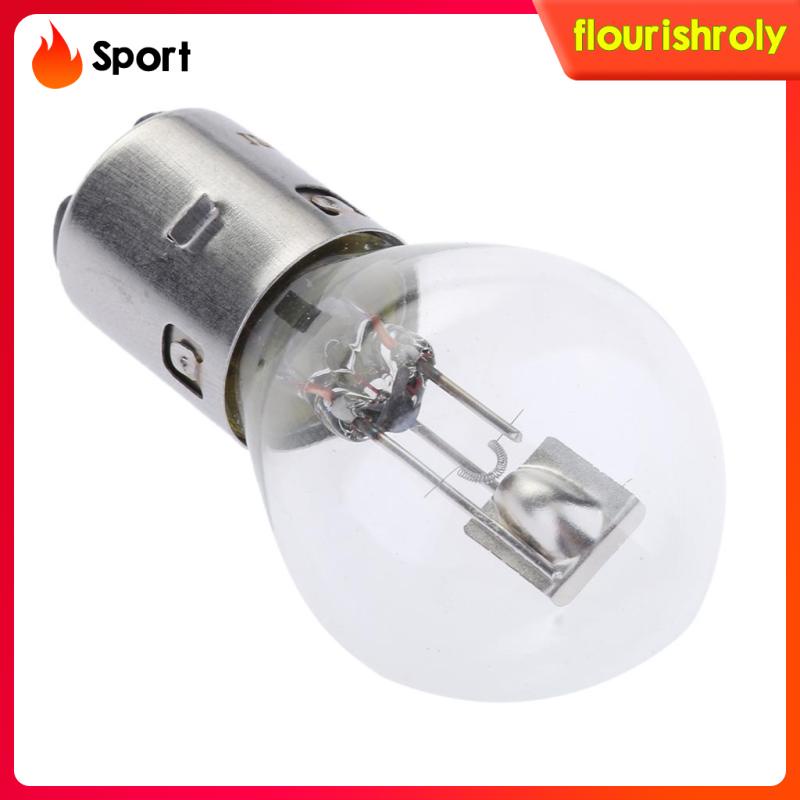 Bóng Đèn Pha Halogen BA20D S2 35W 12V Ánh Sáng Trắng Dành Cho Xe Hơi Xe Máy