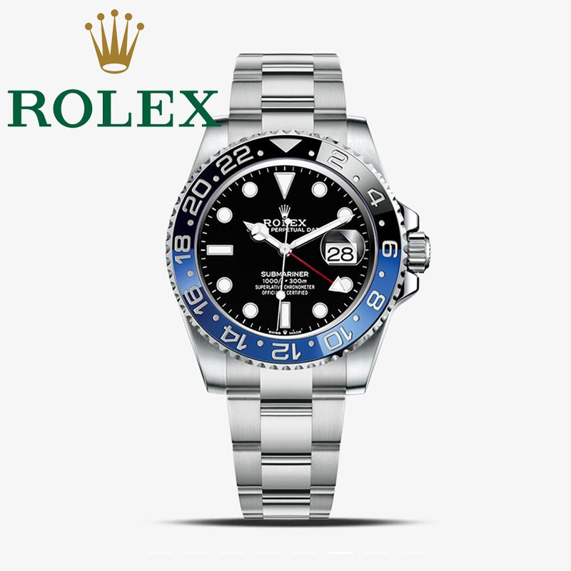 Đồng Hồ Rolex Dây Thép Không Gỉ Chống Thấm Nước Thời Trang Cho Nam