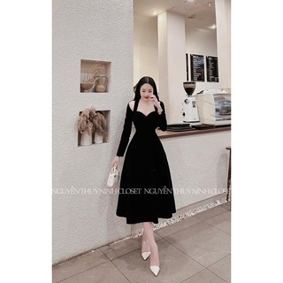 ĐẦM TAY DÀI CÚP NGỰC BIGSIZE
