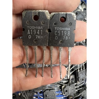 Cặp sò công suất toshiba a1941 & c5198 hàng tháo máy