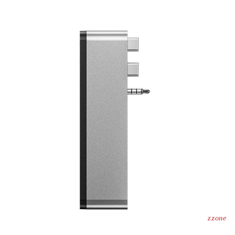 Tẩu Sạc zzz Hai Cổng USB Type C USB-C Ethernet Lan 1000M