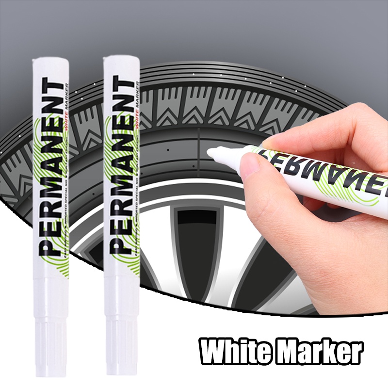 Bút Đánh Dấu Graffiti Màu Trắng Chống Thấm Nước Dùng Để Vẽ Tranh / Ký Tự Trên Sân Khấu