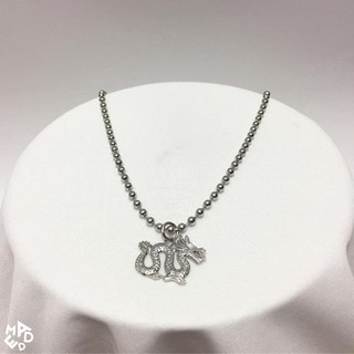 Ballchain dragon/ dây chuyền bi inox 0042+