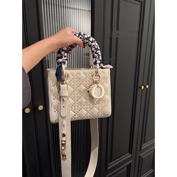 ✅Túi CD LADY LUCKY STAR 20cm - Bản SUPVIP - Da cừu [Fullbox NC]