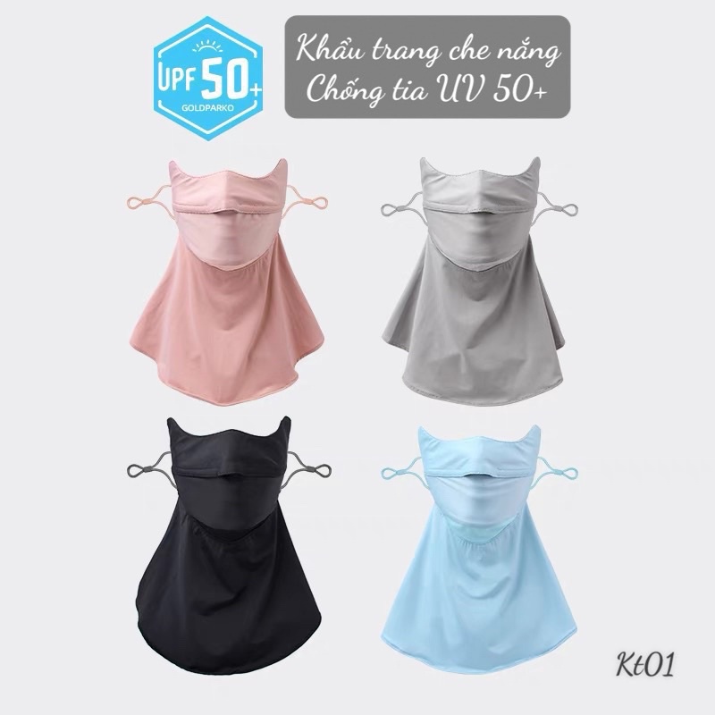 Khâu Trang chống tia UV UFP 50+ mang đi nắng- KT01,KT25