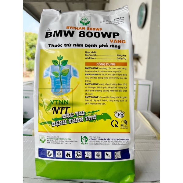 BYPHAN 800WP (bột vàng) Đặc trị bệnh thán thư (1kg) - VTNN Nguyễn Thanh Tuyền