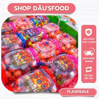 Kẹo dẻo có nhân viên nhỏ 10g hình con mắt/trái banh/dưa hấu/dâu/vịt❤️