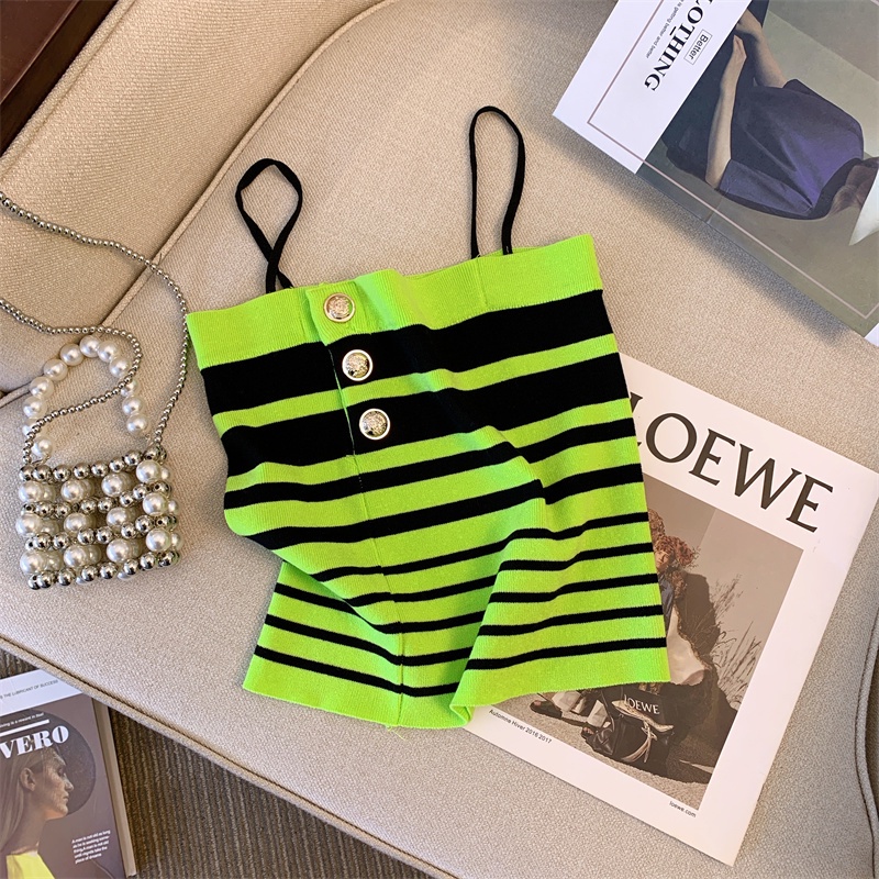 Quần Legging Dệt Kim Hai Dây Mỏng Màu Matcha Dáng Ôm Đơn Giản Phong Cách Hàn Quốc Mùa Thu Mới Dành Cho Bạn Nữ