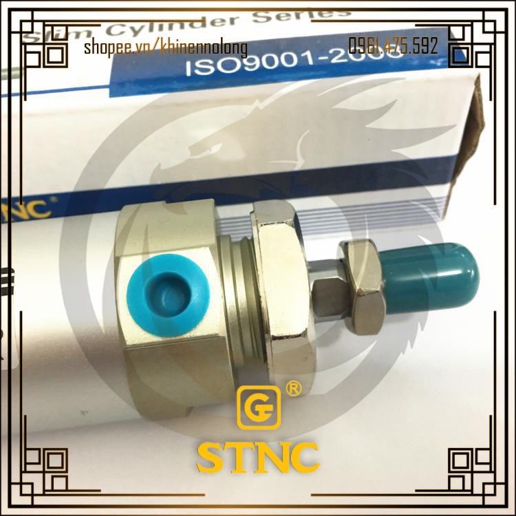 Xi Lanh Khí Nén Đế Tròn STNC TGM40
