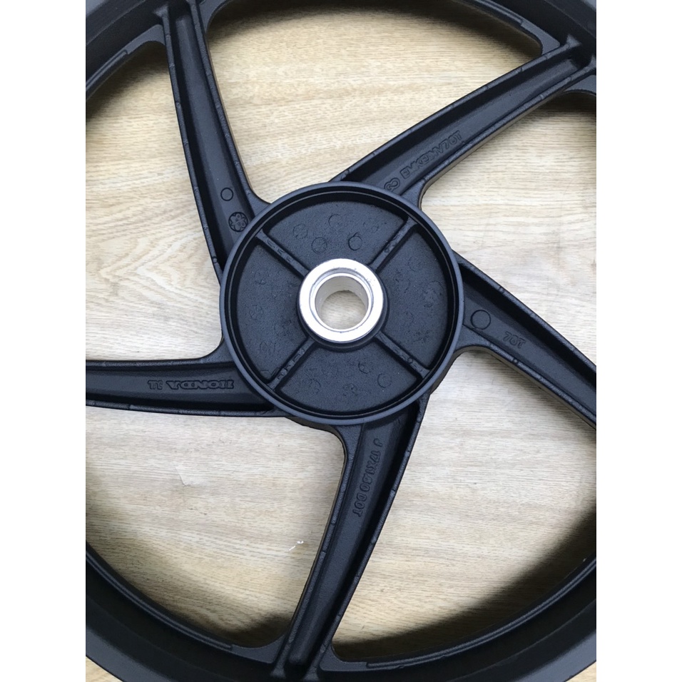 BÁN LẺ MÂM VÀNH TRƯỚC PHANH ĐÙM HAY ĐĨA VÀ SAU ĐÙM-CƠ 5 CÂY ZIN HONDA WAVE 100 110 RÁP LÊN ZIN THEO XE