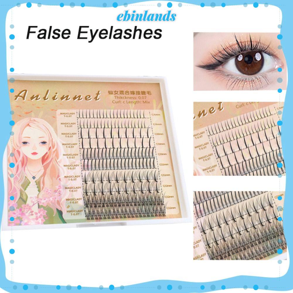 Lông Mi Giả Kiểu Đuôi Cá Lâu Trôi Handmade DIY EBINLANDS