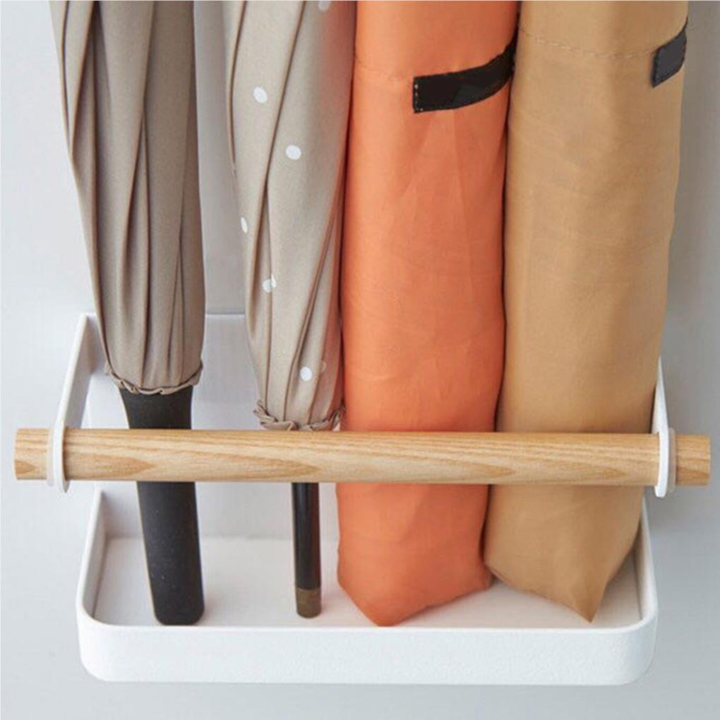 1 Bộ Giá Đỡ Dù Gắn Tường Tự Dính Tiện Dụng