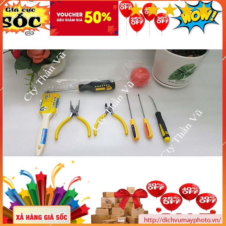 Bộ đồ nghề nạp mực máy in dùng cho anh em thợ bền đẹp giá rẻ chất lượng tốt Kholinhkienmayin