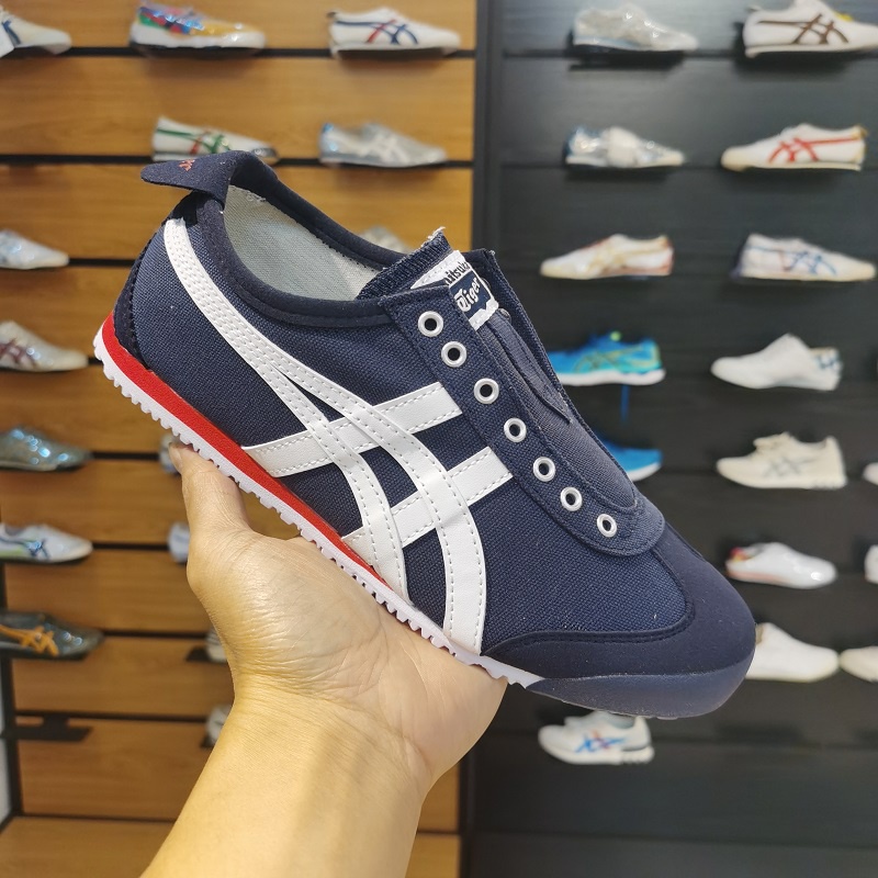 Giày Thể Thao Canvas ASICS Onitsuka Tiger Mexico 66 Cổ Thấp Đế Mềm Chống Trượt Cho Nam Nữ NO: D3K0Ntigers