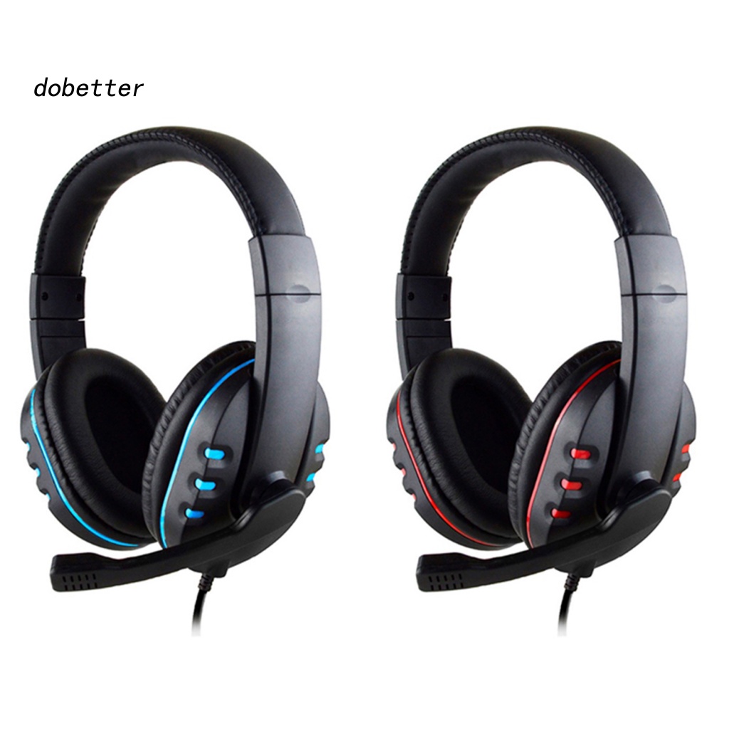 Tai Nghe Trùm Đầu Mềm Mại Thoáng Khí Hiệu Ứng Âm Thanh Vòm Có Dây 3.5mm Có Microphone Sử Dụng Hàng Ngày