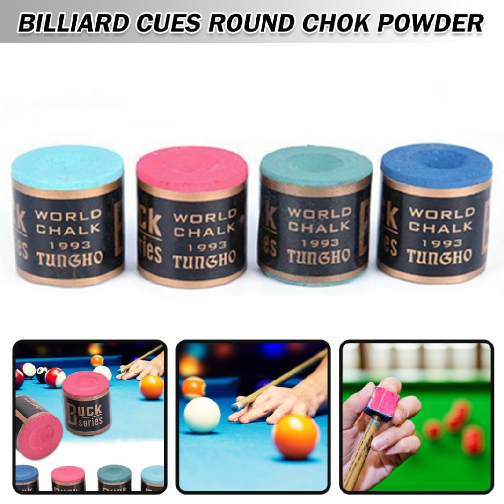 Athenaa Pool Cue Chalk Snooker Cue Tip No-slip Chalk Table Billiards Chalk Accessories