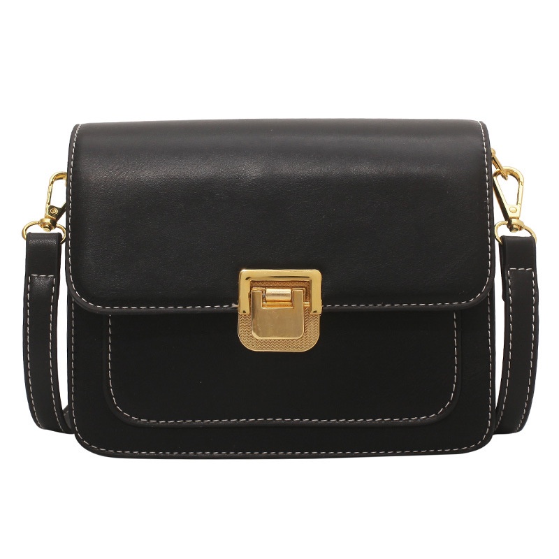 Túi đeo chéo nữ Bag.thanhthu khoá gập trơn phù hợp với mọi thời trang 692