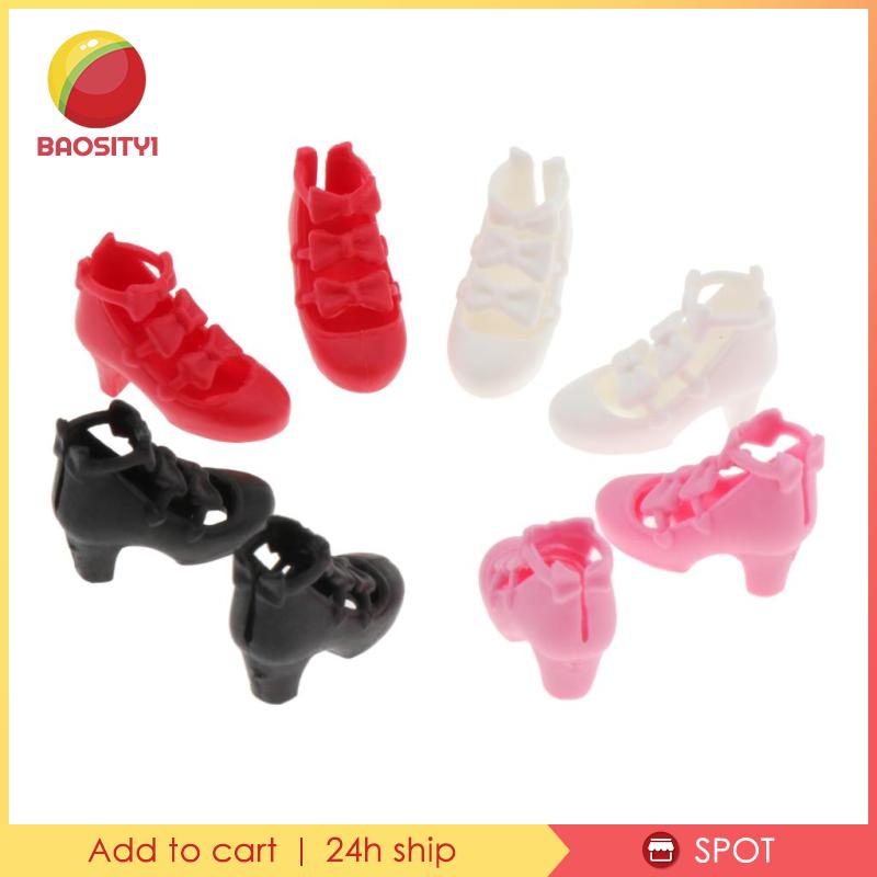 Set 1 / 6 Đôi Giày Cho Búp Bê BJD 1 / 6 Blythe BB 1 / 4
