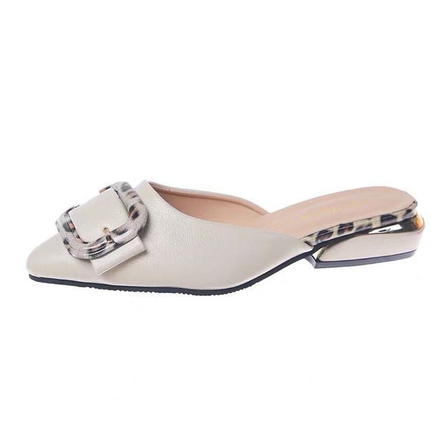 Sục da mềm 3cm khoá vuông Big size 35-43 - Ảnh thật