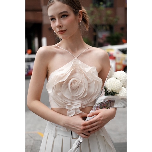 Áo Hai Dây Kiểu Nữ Blooming Top
